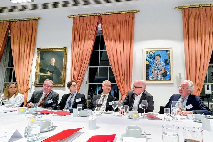 Guests at the HSI London Salon at the Royal Society, October 7, 2026.